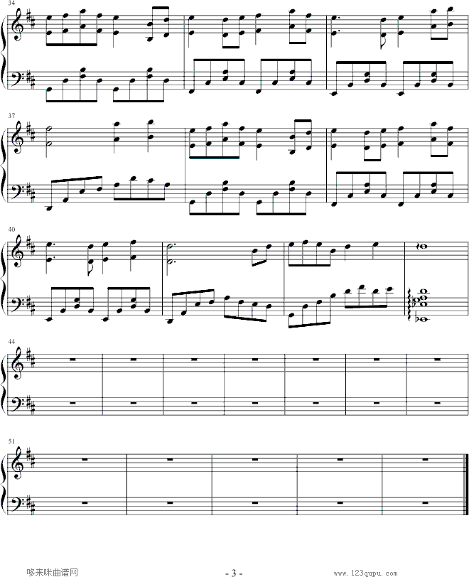 Air-Enishi缘钢琴曲谱（图3）