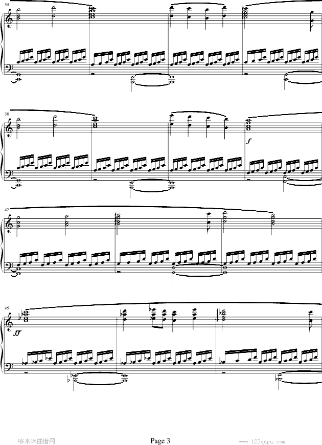 The Prelude-最终幻想钢琴曲谱（图3）