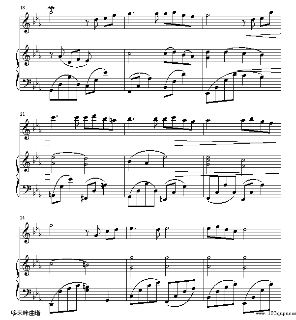 Song From A Secret Garden-世界名曲钢琴曲谱（图3）