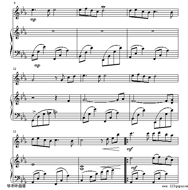 Song From A Secret Garden-世界名曲钢琴曲谱（图2）