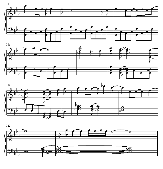 好人-侧田钢琴曲谱（图8）