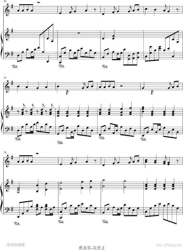 花香-许绍洋钢琴曲谱（图2）