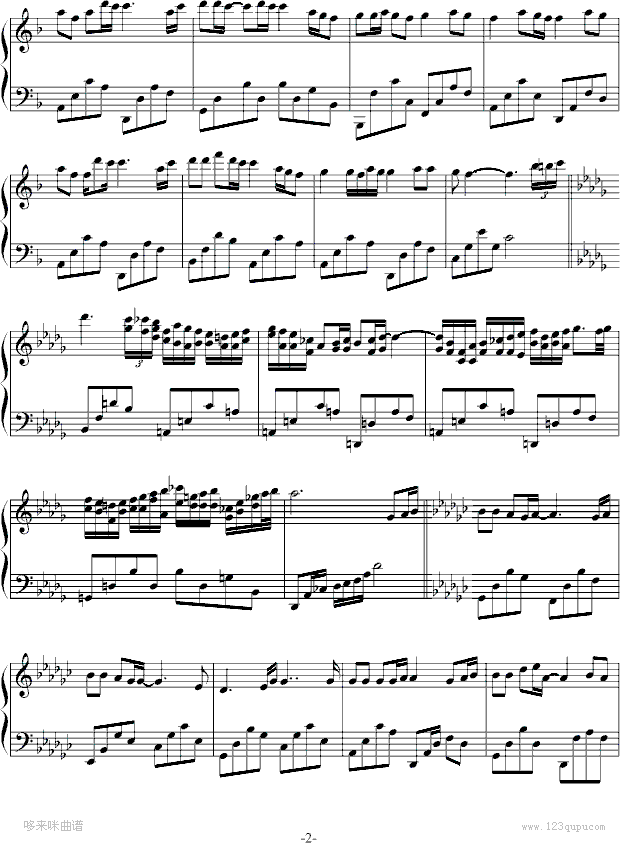 老鼠爱大米-幸福版-杨臣刚钢琴曲谱（图2）
