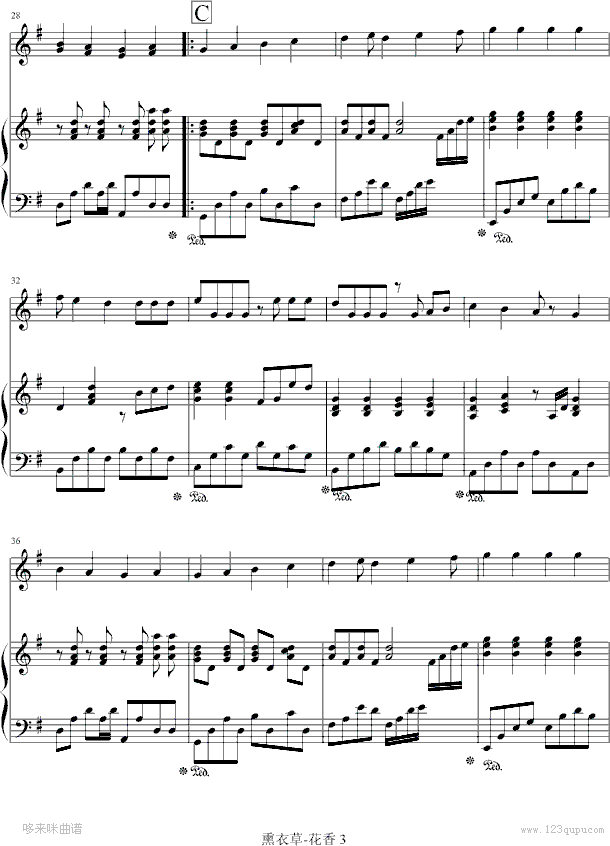 花香-许绍洋钢琴曲谱（图3）