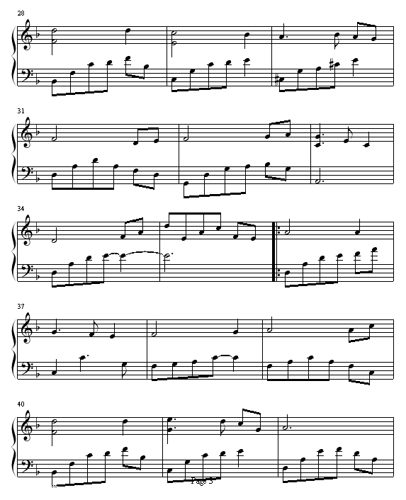 灰色空间-罗志祥钢琴曲谱（图3）