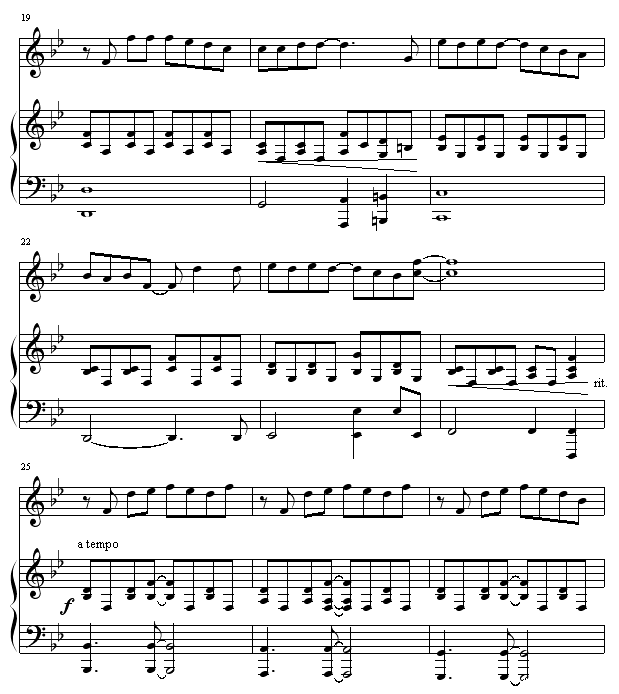 安静 弹唱版-周杰伦钢琴曲谱（图3）