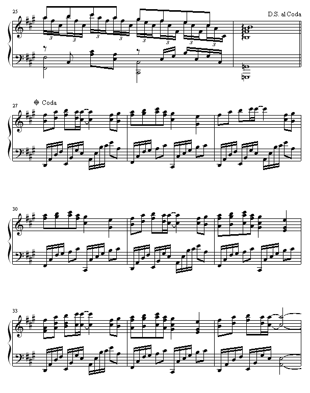 美丽的神话-孙楠钢琴曲谱（图3）