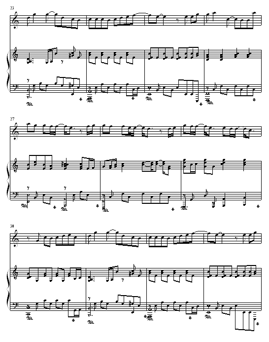 枫-05895464版-周杰伦钢琴曲谱（图3）
