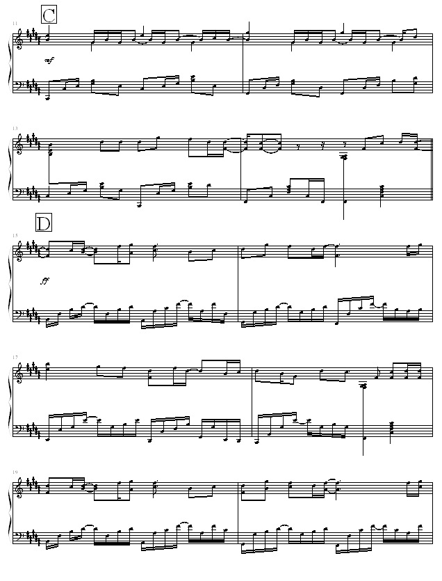 发如雪-05895464版-周杰伦钢琴曲谱（图2）