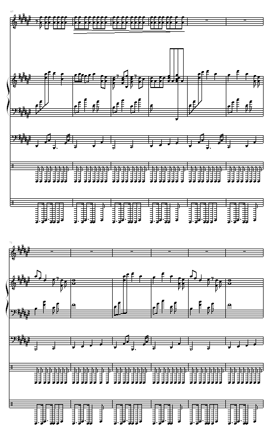 将来的歌 -（无与伦比）-周杰伦钢琴曲谱（图6）