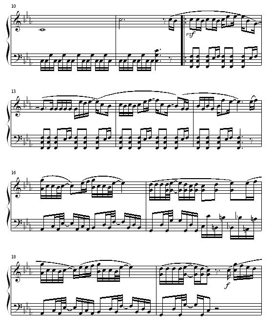活着VIVA-谢霆锋钢琴曲谱（图2）