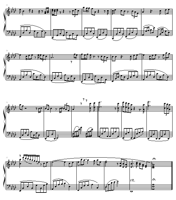 那一天 - 《天下无贼》主题曲-杨坤钢琴曲谱（图2）