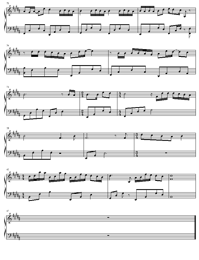 相依为命-陈小春钢琴曲谱（图4）