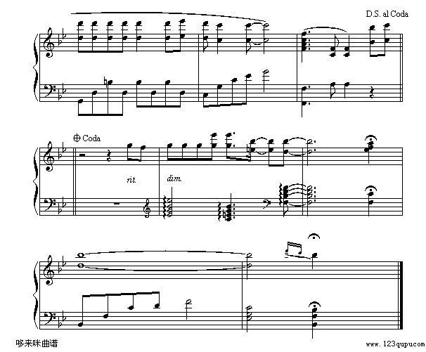 痴心绝对-李圣杰钢琴曲谱（图4）