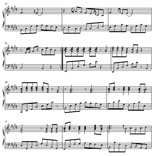 孤枕难眠-周华健钢琴曲谱（图2）