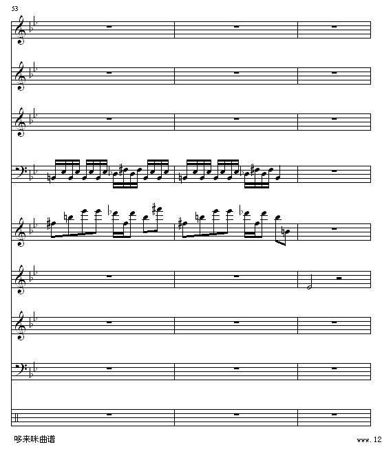 布拉格广场-緋村剑心版-蔡依林钢琴曲谱（图18）