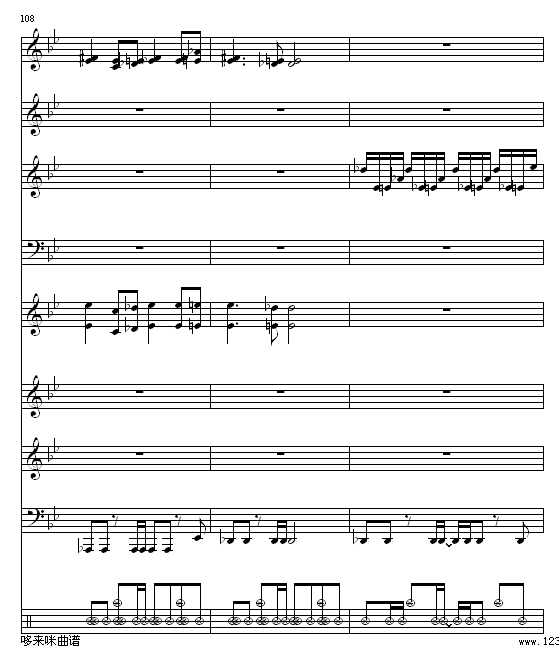 布拉格广场-緋村剑心版-蔡依林钢琴曲谱（图37）