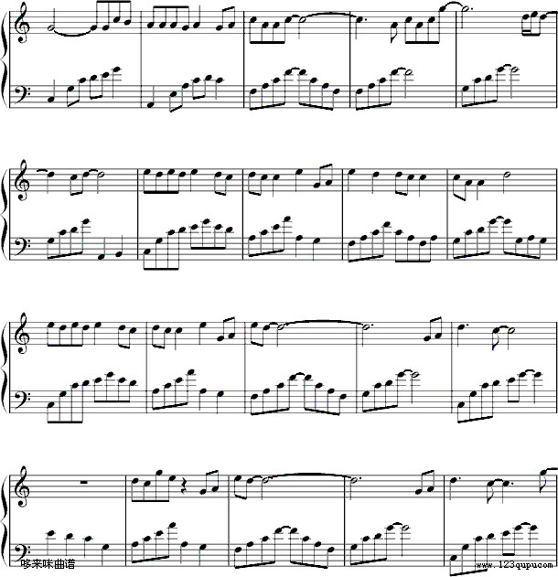 猪之歌-緈諨版-香香钢琴曲谱（图2）