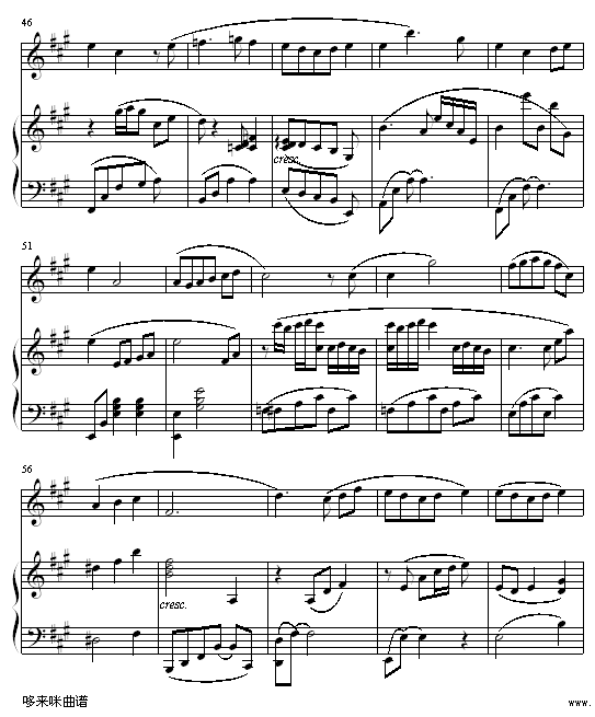 超龄-杨千华钢琴曲谱（图4）
