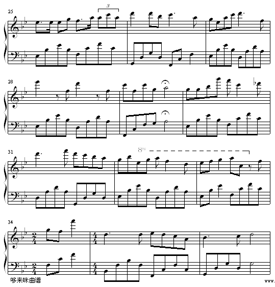小紅帽-邓丽欣钢琴曲谱（图3）