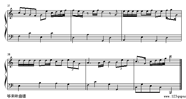 怯-容祖儿钢琴曲谱（图3）