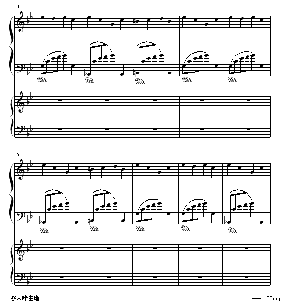 布拉格广场-蔡依林钢琴曲谱（图2）