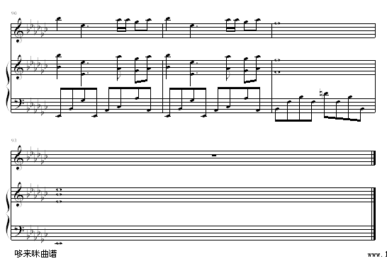 海盗 - 弹唱版-蔡依林钢琴曲谱（图7）
