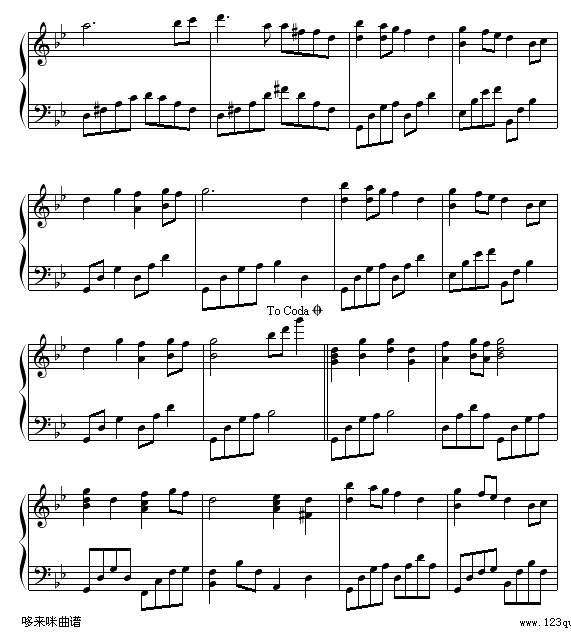 风中有朵雨做的云-孟庭苇钢琴曲谱（图3）
