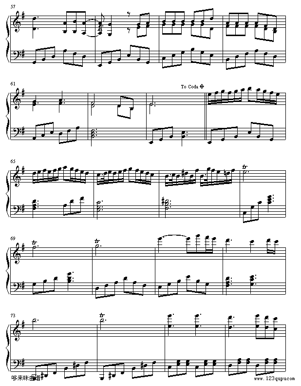 知心爱人-任静钢琴曲谱（图4）