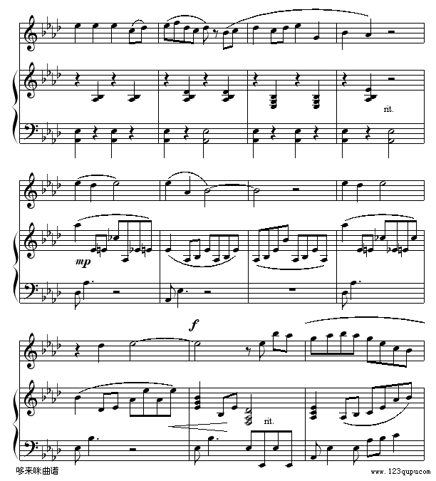 天黑黑-弹唱版-孙燕姿钢琴曲谱（图3）