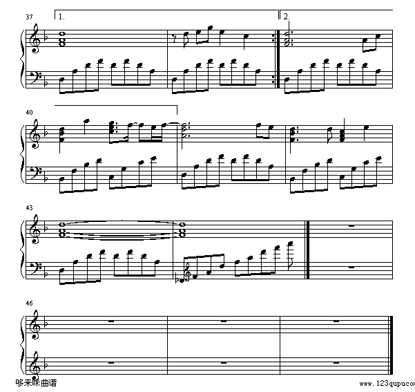 星语星愿-张柏芝钢琴曲谱（图4）