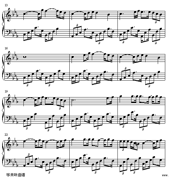 寂寞在唱歌-阿桑钢琴曲谱（图2）