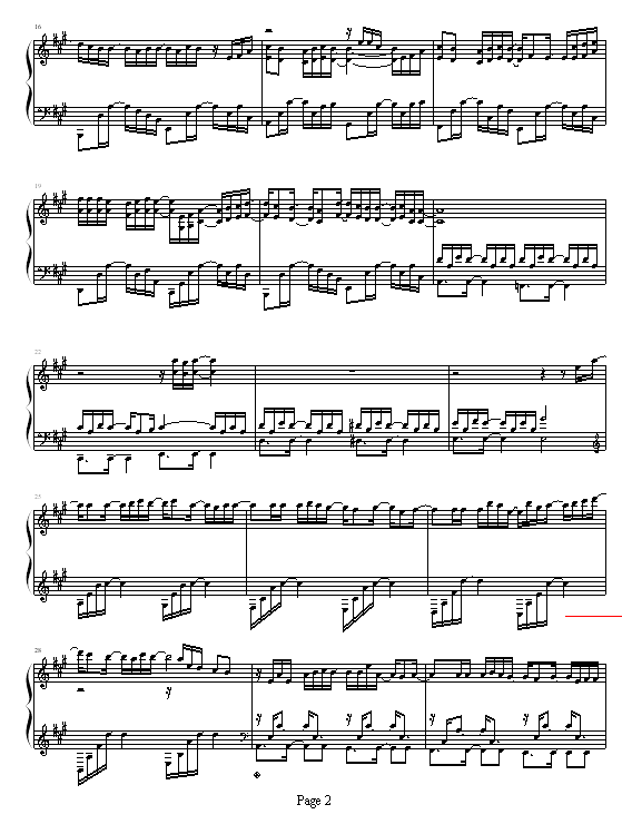 橘子汽水-南拳妈妈钢琴曲谱（图2）