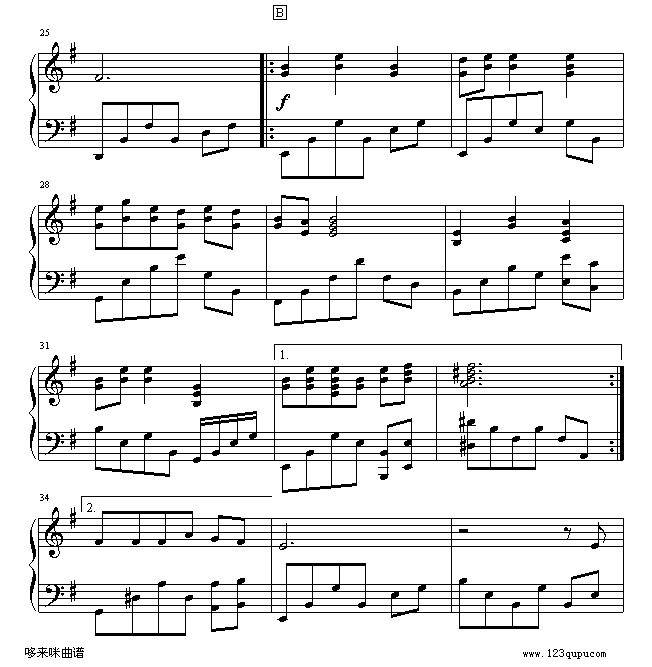 丁香花-唐磊钢琴曲谱（图3）