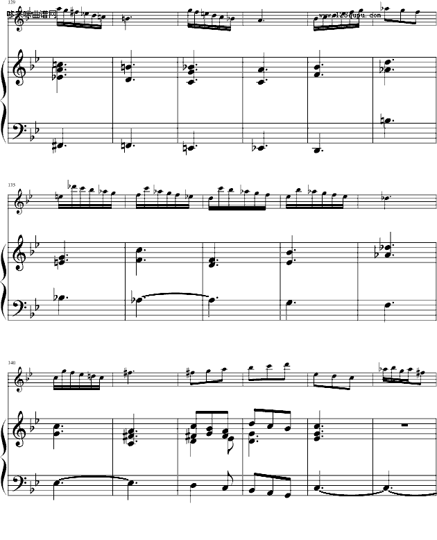 四季·夏-（小提琴/钢琴）-维瓦尔第钢琴曲谱（图10）