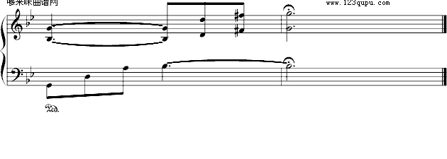悲哀的结束-克莱德曼钢琴曲谱（图5）