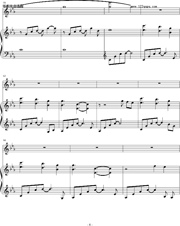 Little Mermaid-班得瑞钢琴曲谱（图6）