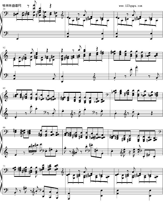 第二钢琴奏鸣曲 第二乐章-普罗科非耶夫钢琴曲谱（图5）