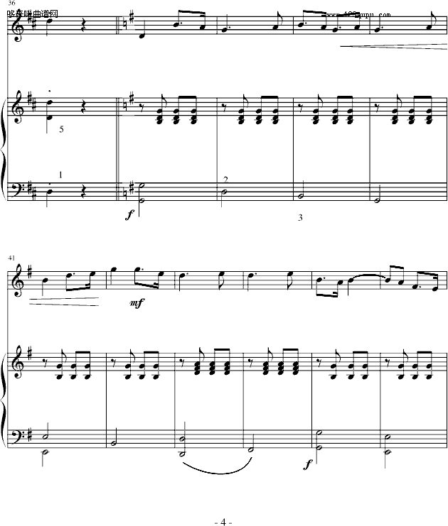 光明行-钢琴伴奏-刘天华钢琴曲谱（图4）