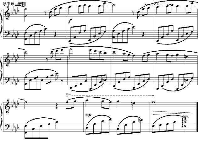 childhood memory-班得瑞钢琴曲谱（图3）