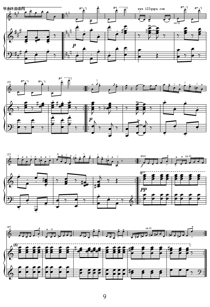 流浪者之歌-沙拉萨蒂钢琴曲谱（图9）