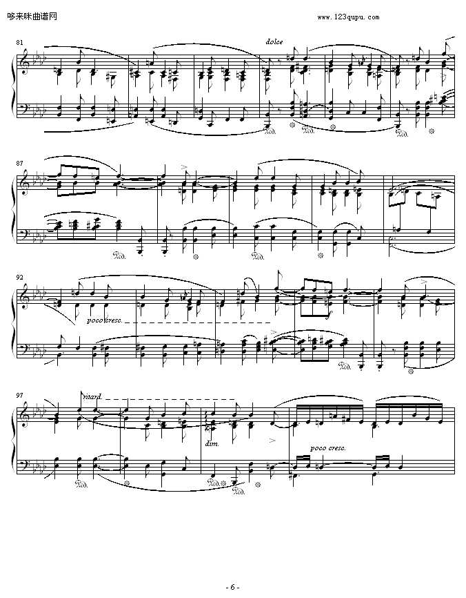 肖邦F小调第4叙事曲-肖邦钢琴曲谱（图6）