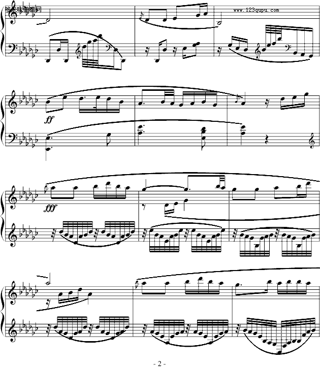春江花月夜-随风版-中国名曲钢琴曲谱（图2）