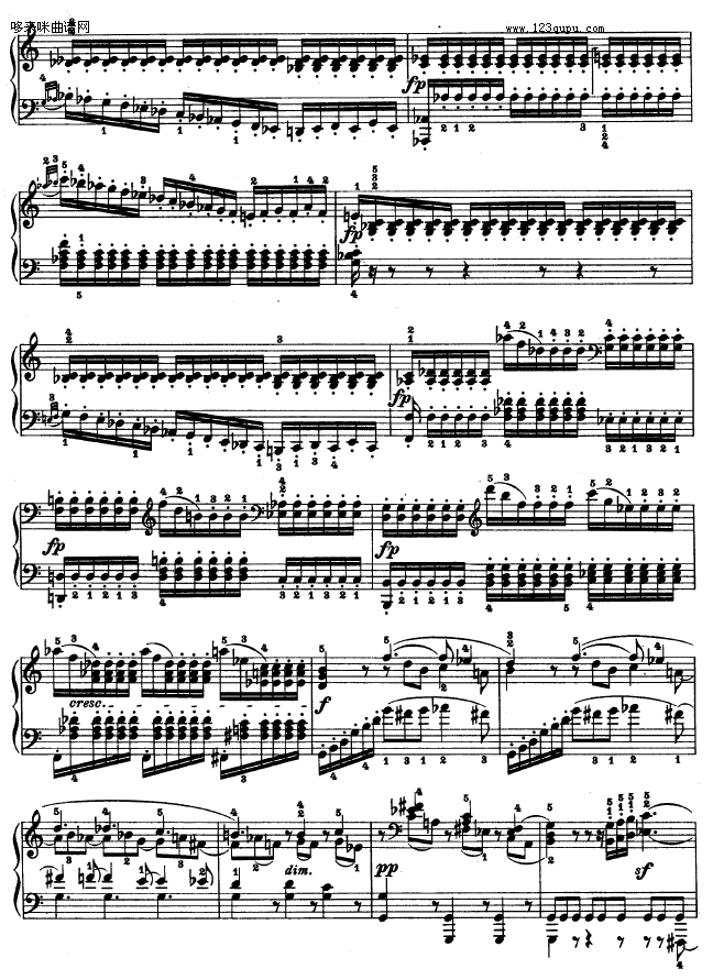 第十六钢琴奏鸣曲-（Op.31 No.1）-贝多芬钢琴曲谱（图12）