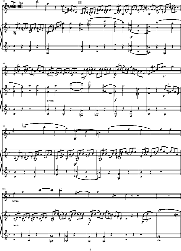 贝多芬-春天奏鸣曲(Op.24)第四乐章-贝多芬钢琴曲谱（图6）