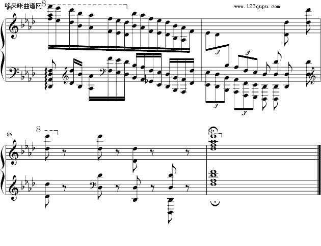 弄臣-李斯特钢琴曲谱（图17）