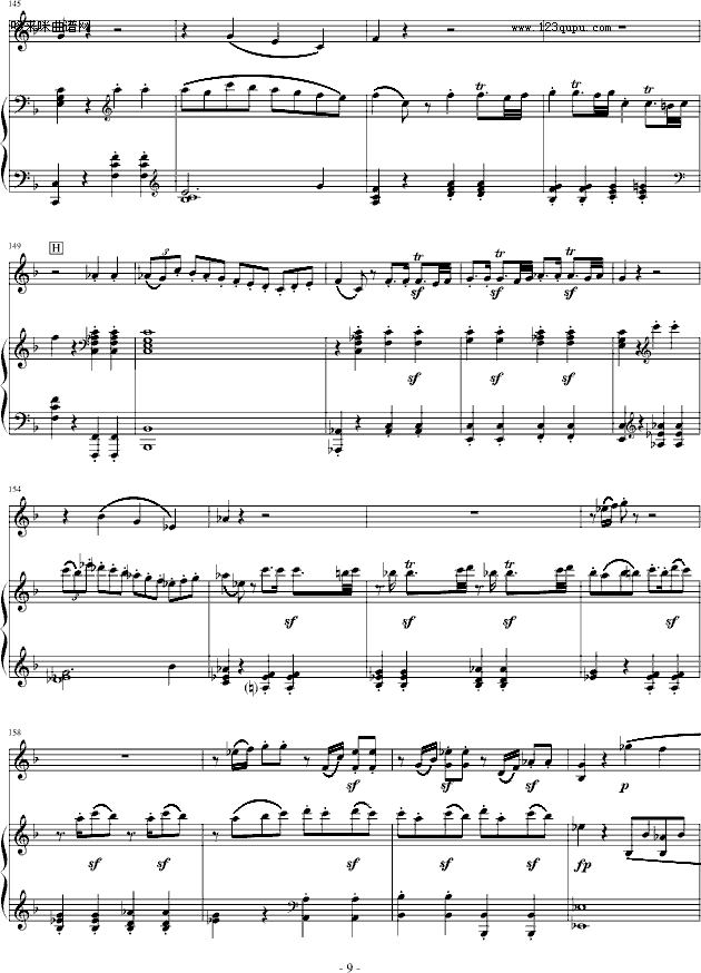 贝多芬-春天奏鸣曲(Op.24)第四乐章-贝多芬钢琴曲谱（图9）