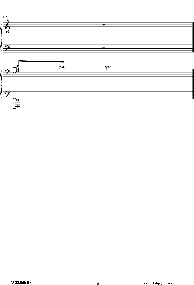 爵士双钢琴奏鸣曲第三乐章-米约钢琴曲谱（图16）