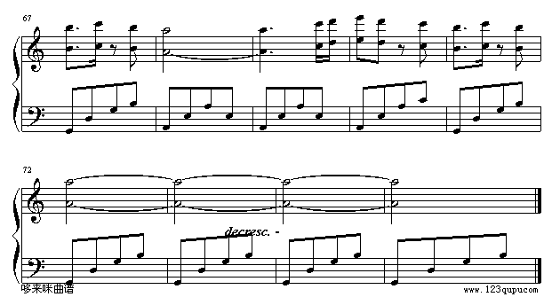 Endless horizont-班得瑞钢琴曲谱（图4）