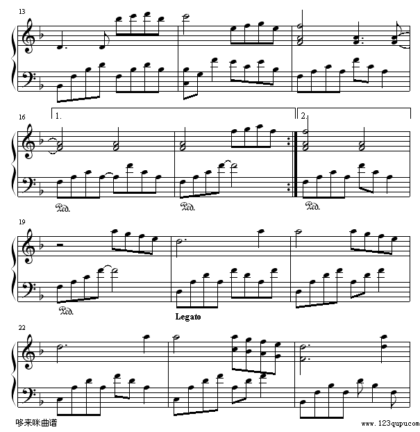 日晷之梦-凯文科恩钢琴曲谱（图2）